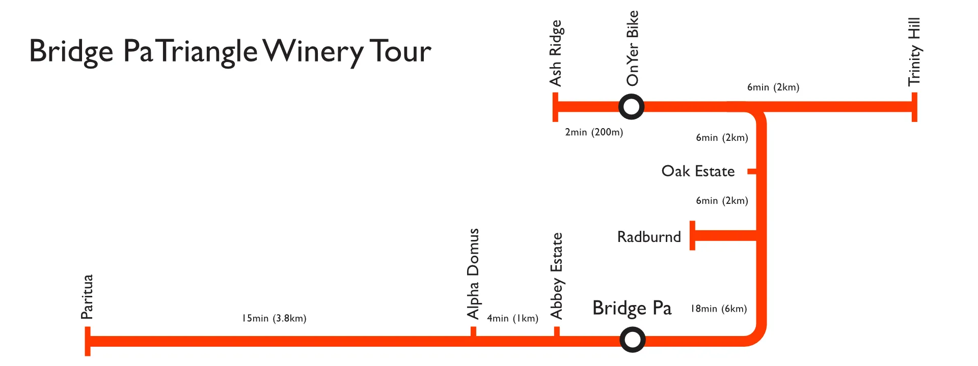Bridge Pa Wine route metro 2025 Map of Bridge Pa winery tour