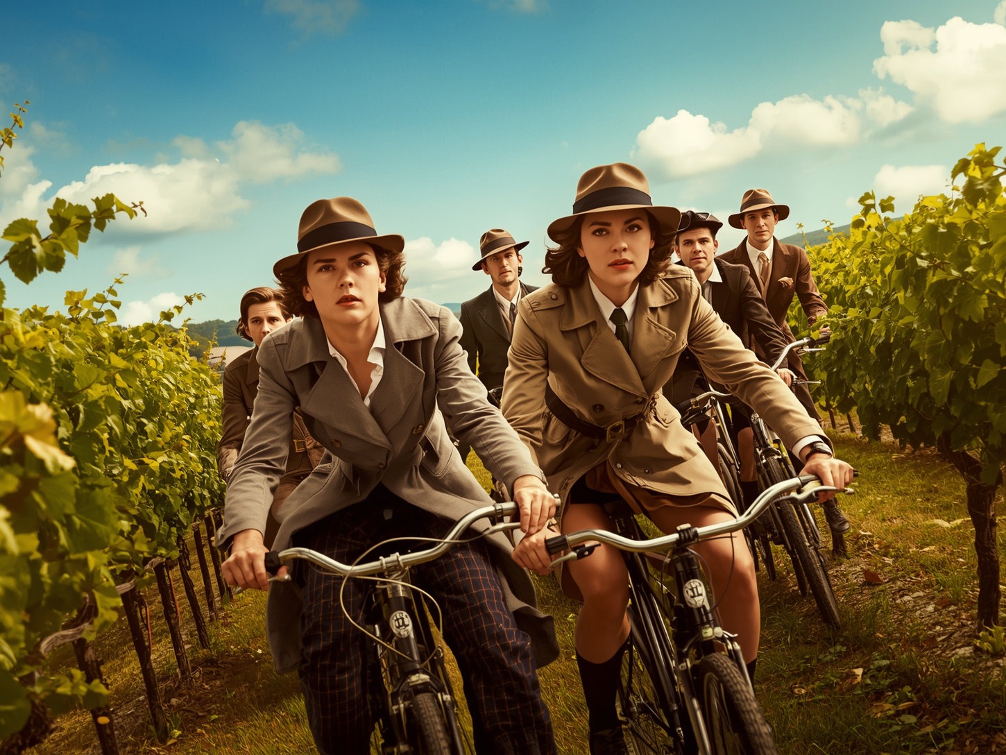 Murder mystery winery tour