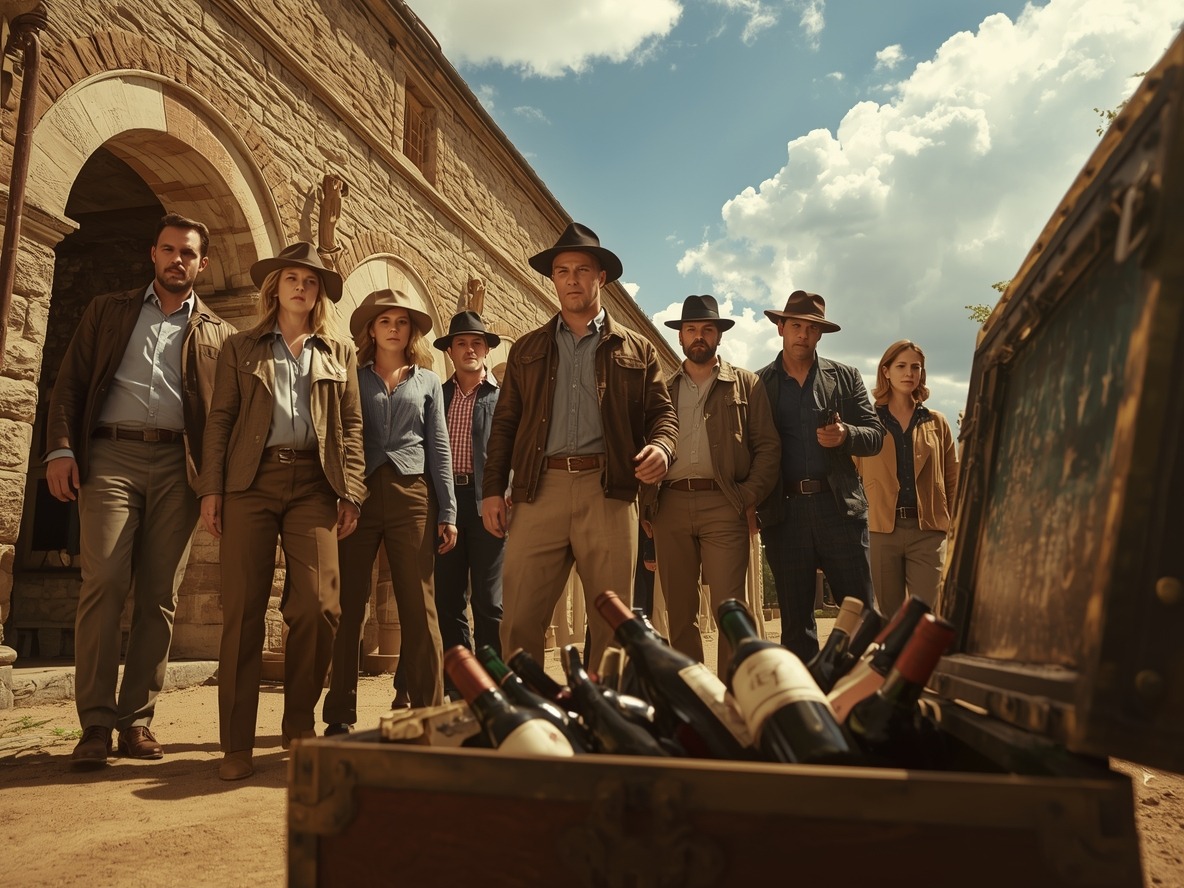 treasure hunters find bottles