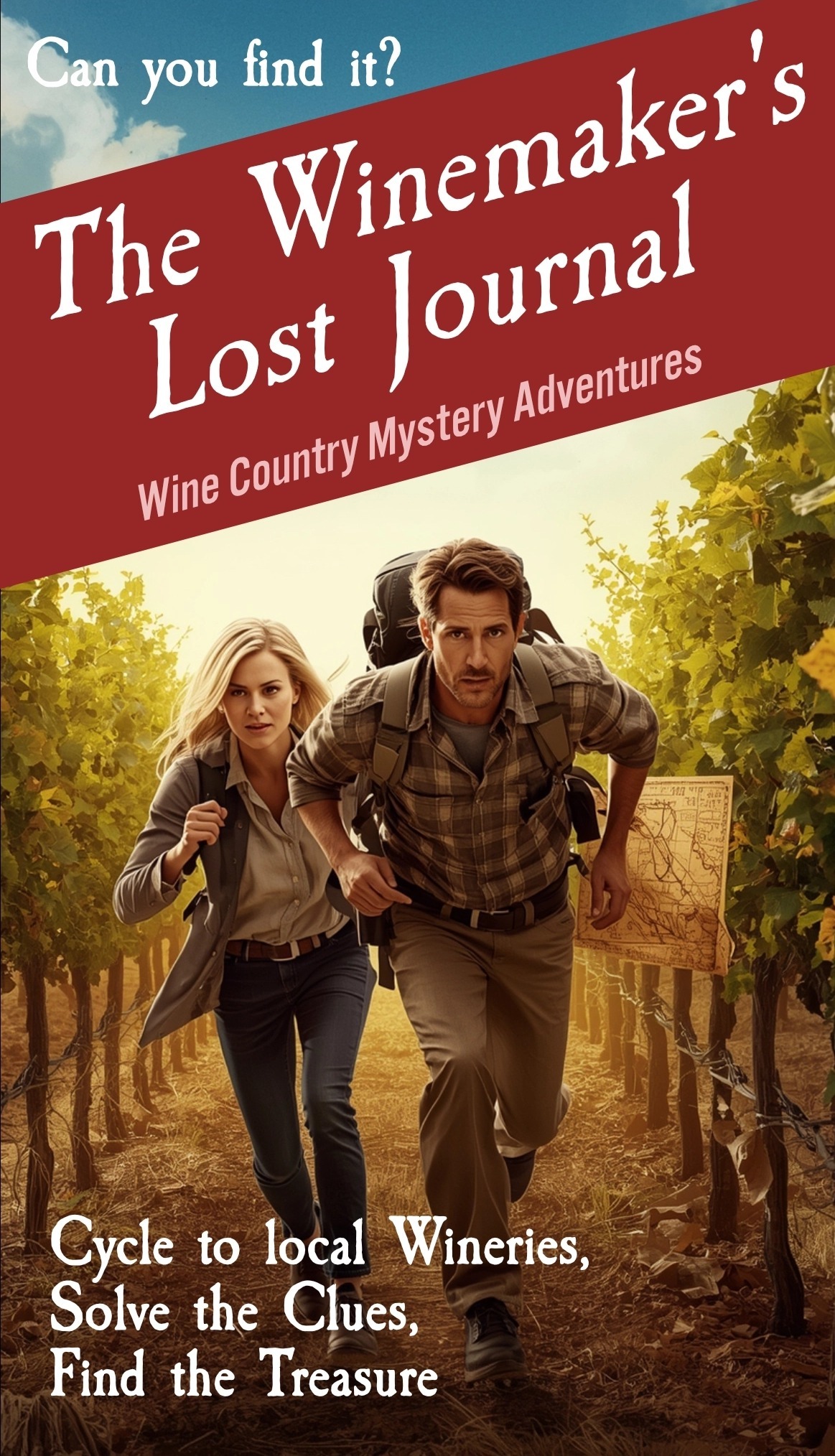 Treasure Hunt & Murder Mystery 1 On Yer Bike Winery Bike Tour