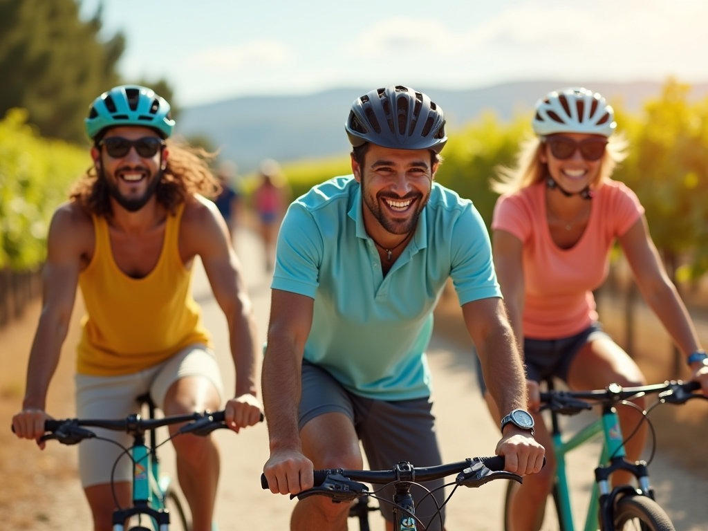 Riding in the vines with On Yer Bike